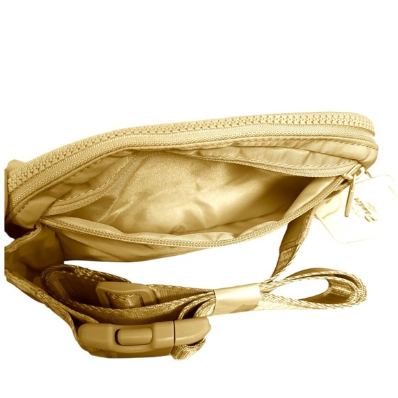 NWT “Raw Linnen” Pander 2L Belt Bag w Silver Zippr. Ofrs welcm, 15% offw2+bndle. - Picture 6 of 13